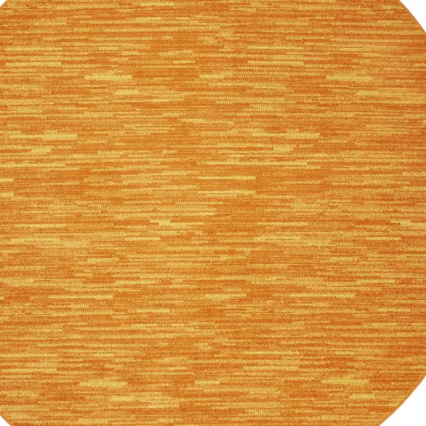 Sunburst Round Non Skid Indoor Outdoor Area Rug Photo 3