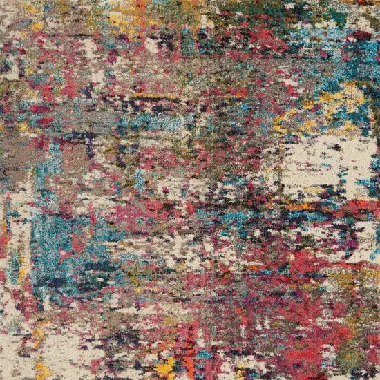Sunset Abstract Power Loom Non Skid Area Rug Photo 8