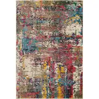 Photo of Sunset Abstract Power Loom Non Skid Area Rug