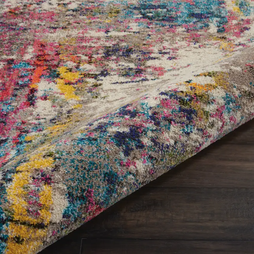 Sunset Abstract Power Loom Non Skid Area Rug Photo 9