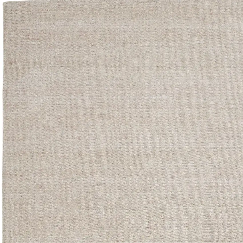 Tan Abstract Hand Woven Area Rug Photo 4