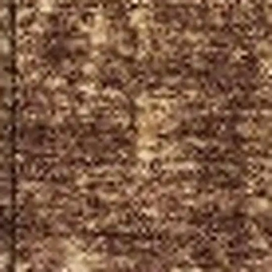 Tan And Copper Abstract Washable Indoor Outdoor Area Rug Photo 3