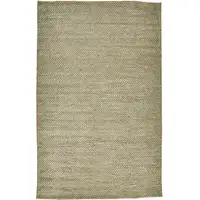 Photo of Tan And Gray Hand Woven Area Rug