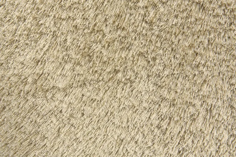Tan And Taupe Shag Tufted Handmade Area Rug Photo 5