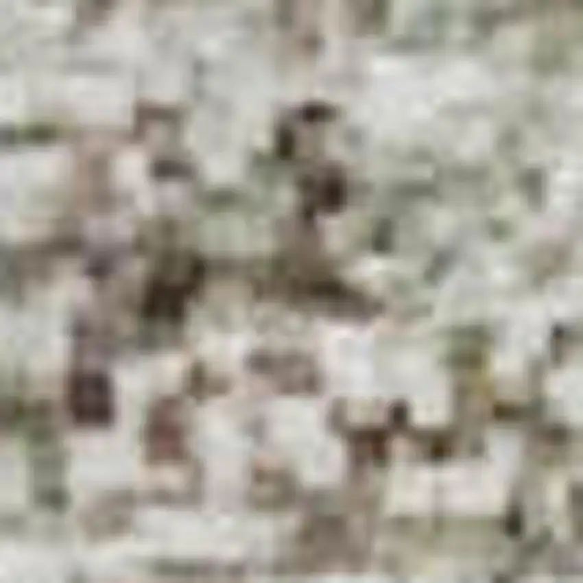 Tan Beige And Gray Abstract Washable Area Rug With UV Protection Photo 4