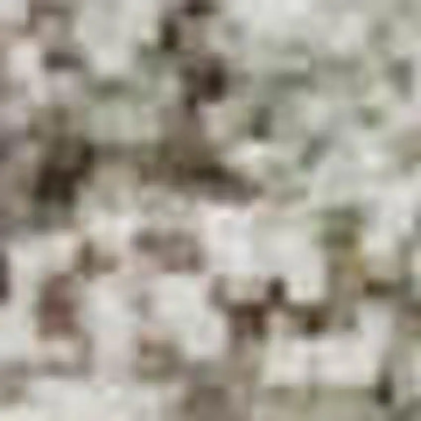 Tan Beige And Gray Abstract Washable Area Rug With UV Protection Photo 1