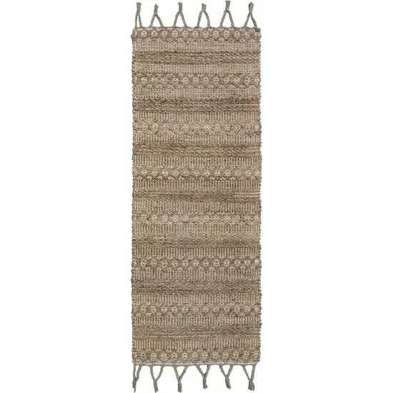 Natural Jute Hand Woven Area Rug Photo 1