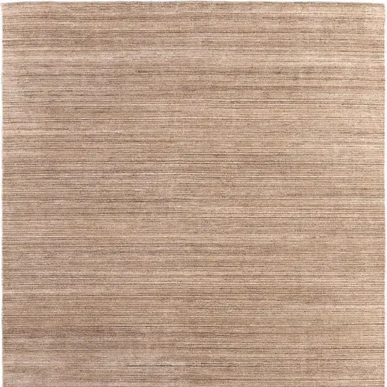 Tan Brown And Gray Handmade Indoor Outdoor Area Rug Photo 3