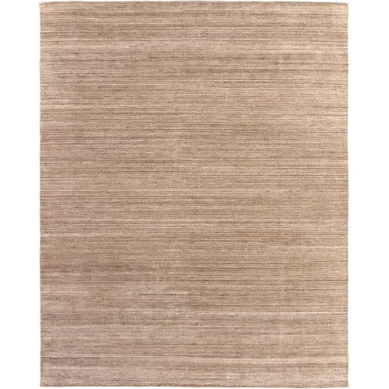 Tan Brown And Gray Handmade Indoor Outdoor Area Rug Photo 1