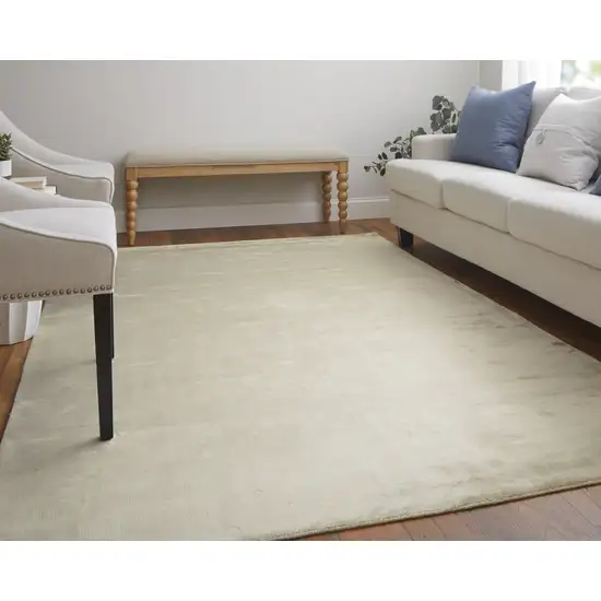 Tan Hand Woven Area Rug Photo 9