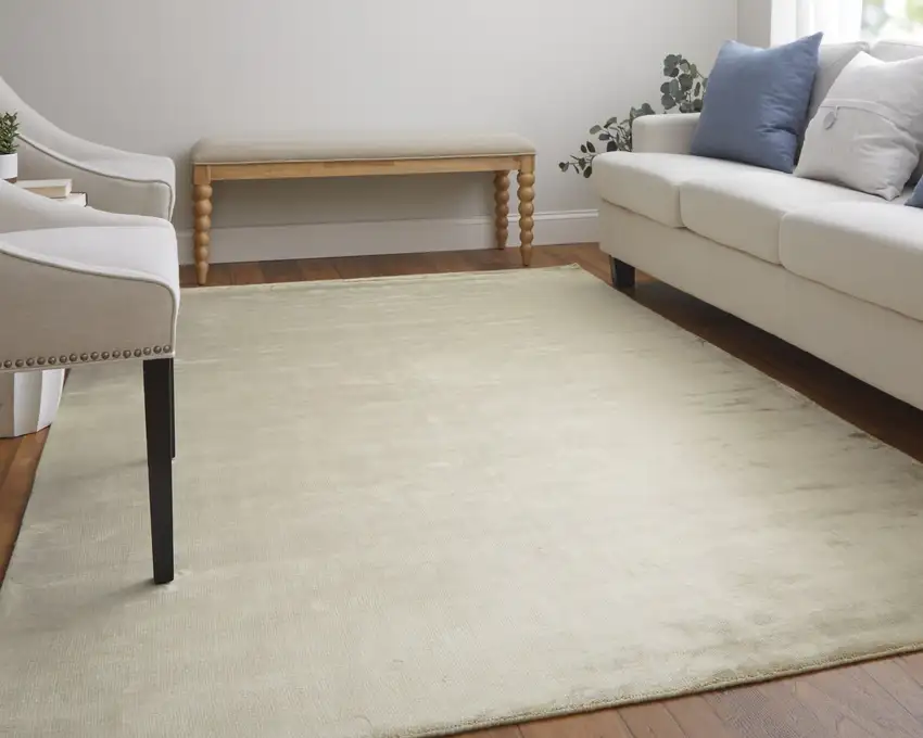 Tan Hand Woven Area Rug Photo 9