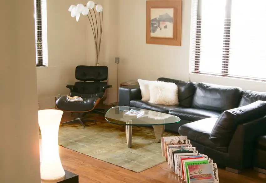 Tan Cowhide Patchwork Area Rug Photo 9