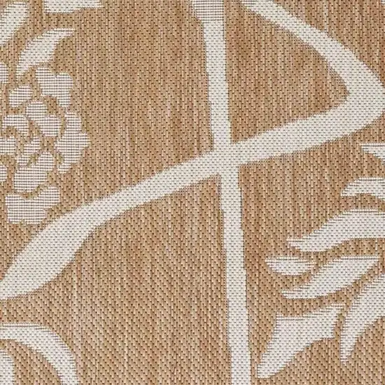 Beige Indoor Outdoor Area Rug Photo 3