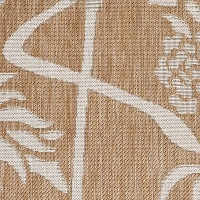 Beige Indoor Outdoor Area Rug Photo 4