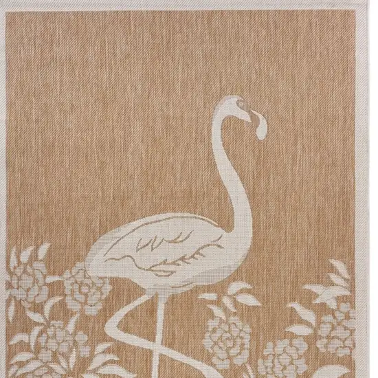 Beige Indoor Outdoor Area Rug Photo 5