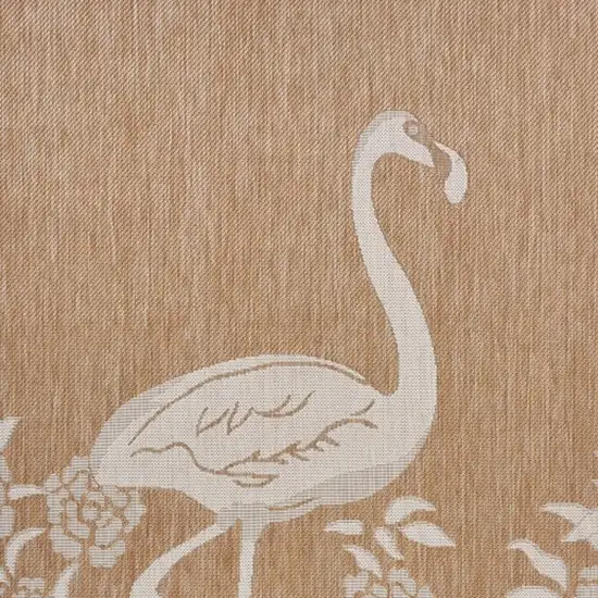 Beige Indoor Outdoor Area Rug Photo 4