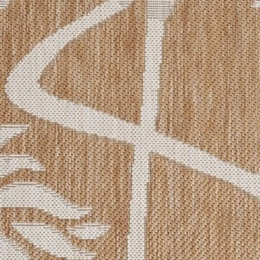 Beige Indoor Outdoor Area Rug Photo 3