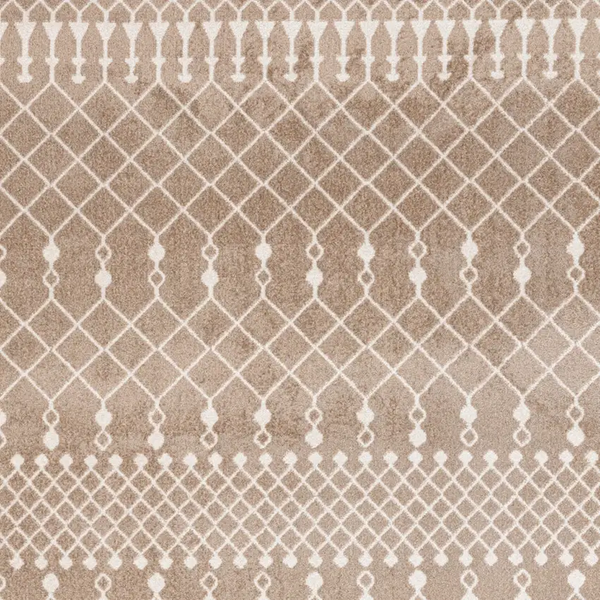 Tan Geometric Area Rug Photo 8