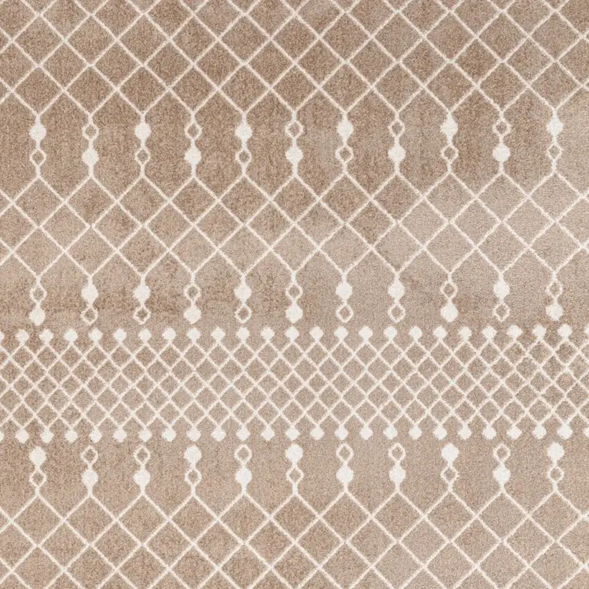 Tan Geometric Area Rug Photo 8