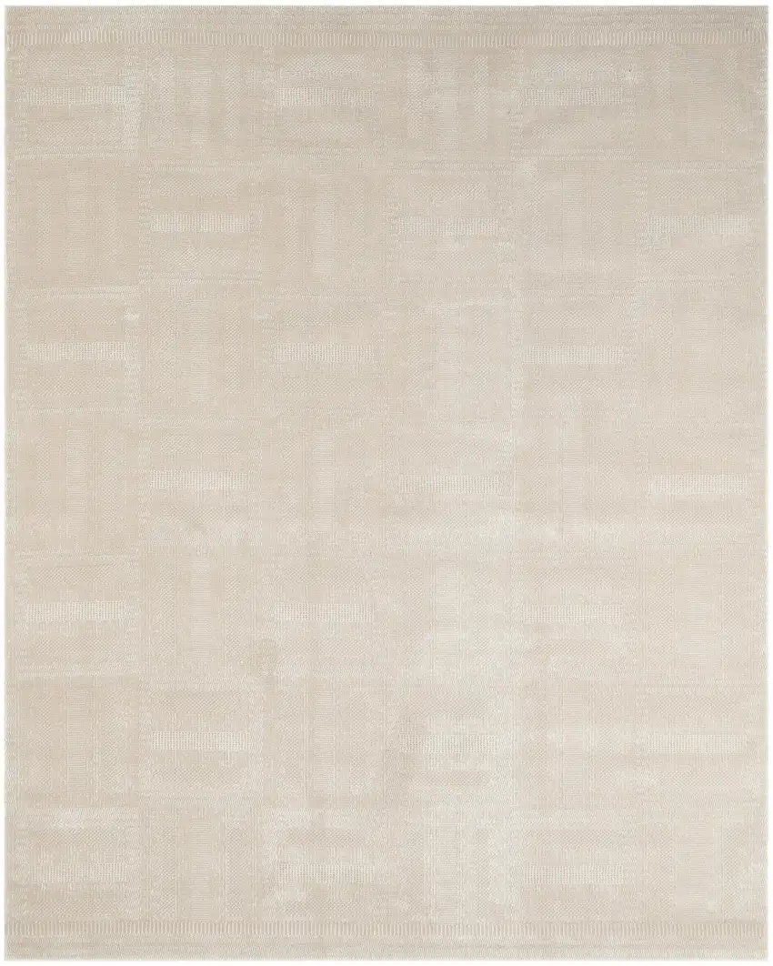 Tan Geometric Area Rug Photo 9