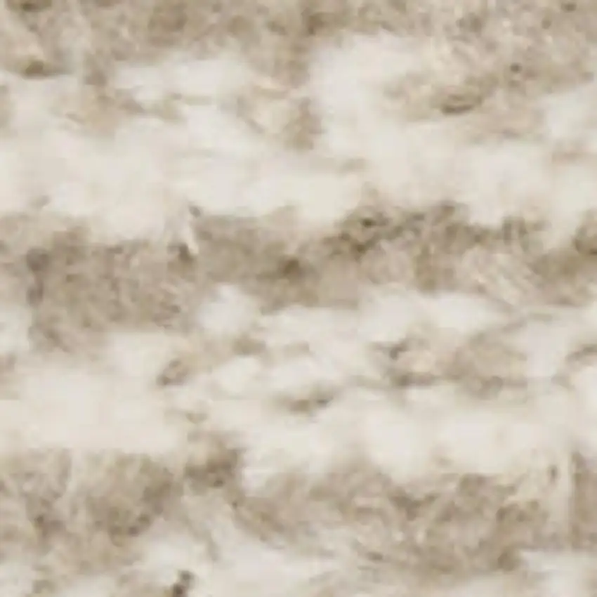 Tan Geometric Area Rug Photo 3