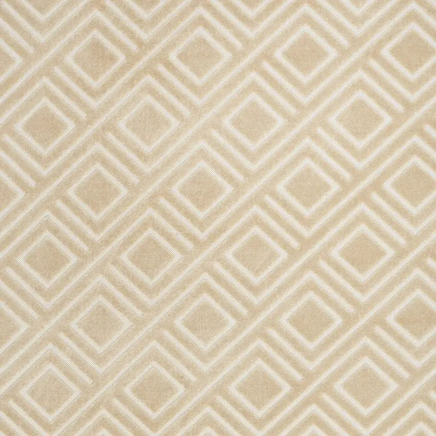 Tan Geometric Area Rug Photo 5