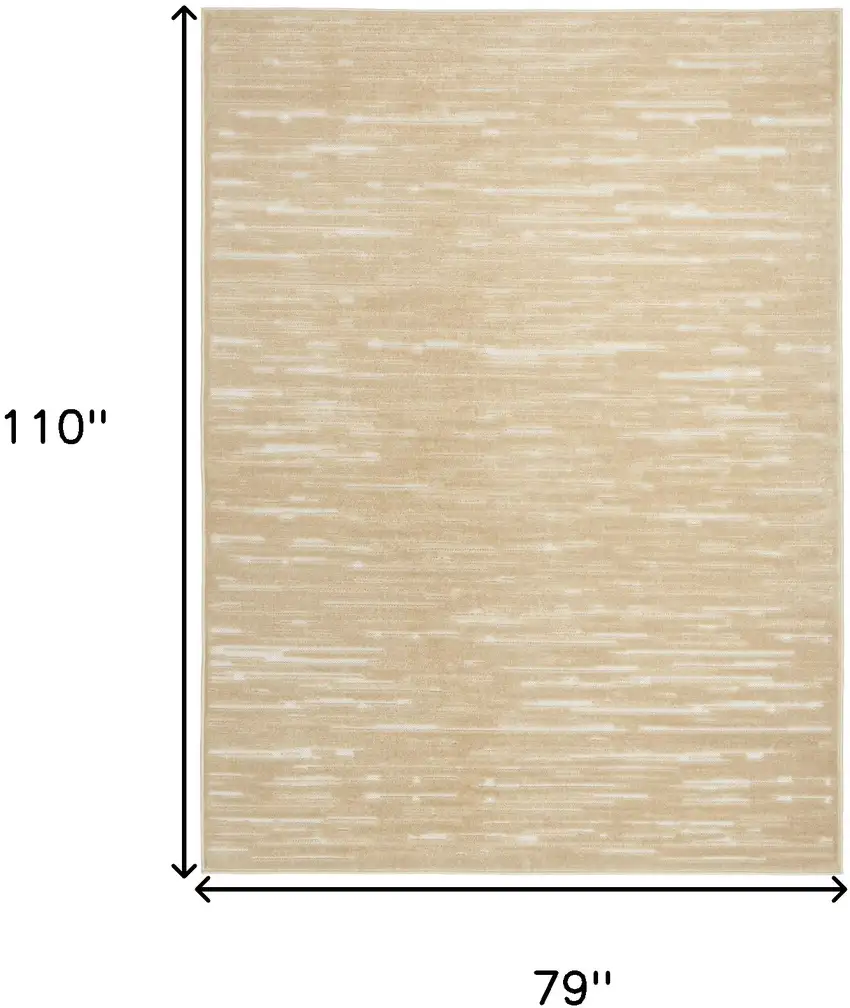 Tan Geometric Area Rug Photo 3