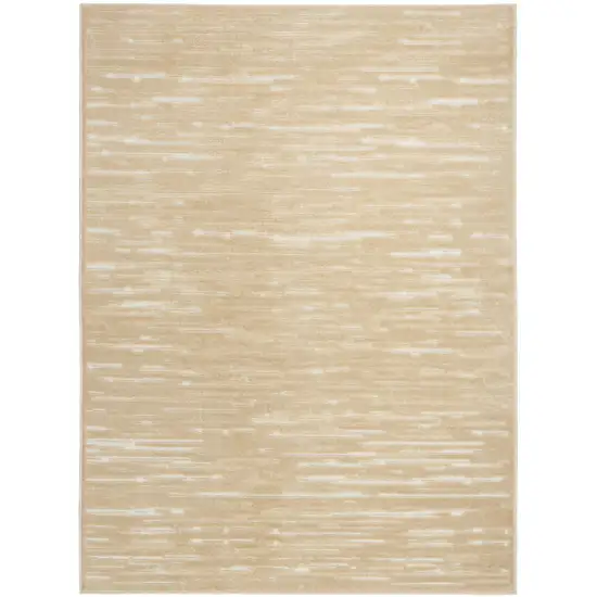 Tan Geometric Area Rug Photo 1