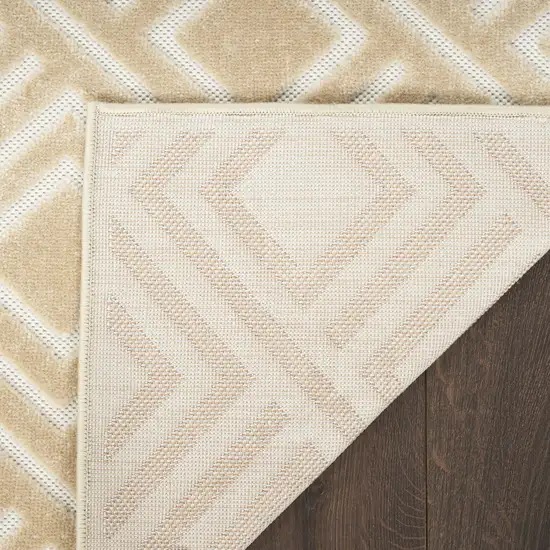 Tan Geometric Area Rug Photo 8
