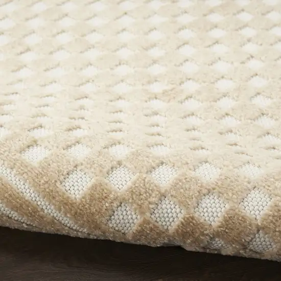 Tan Geometric Area Rug Photo 8