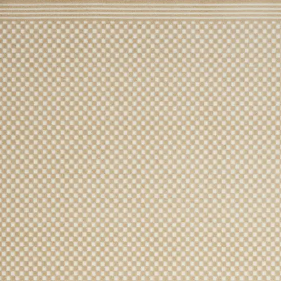 Tan Geometric Area Rug Photo 8