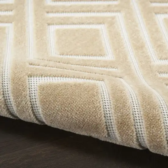 Tan Geometric Area Rug Photo 4
