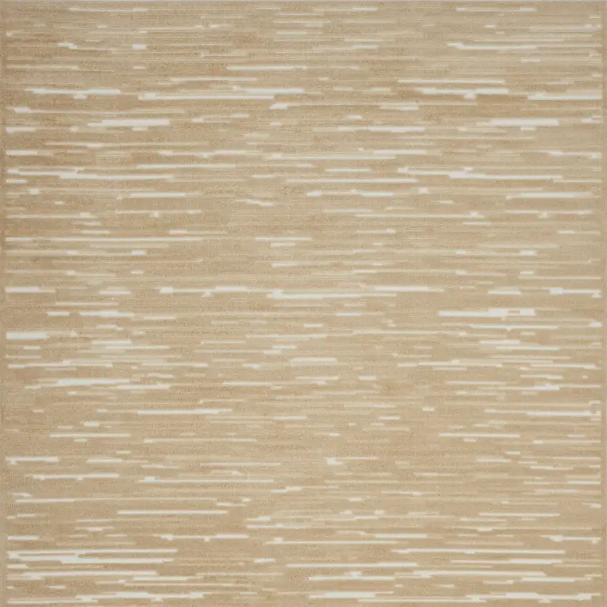 Tan Geometric Area Rug Photo 7