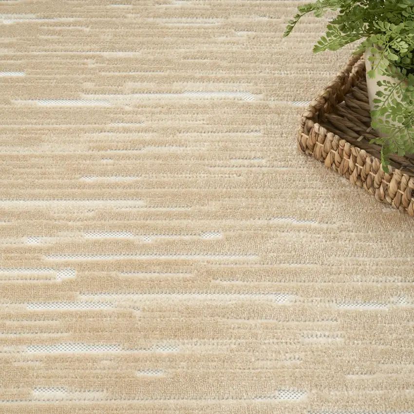 Tan Geometric Area Rug Photo 6