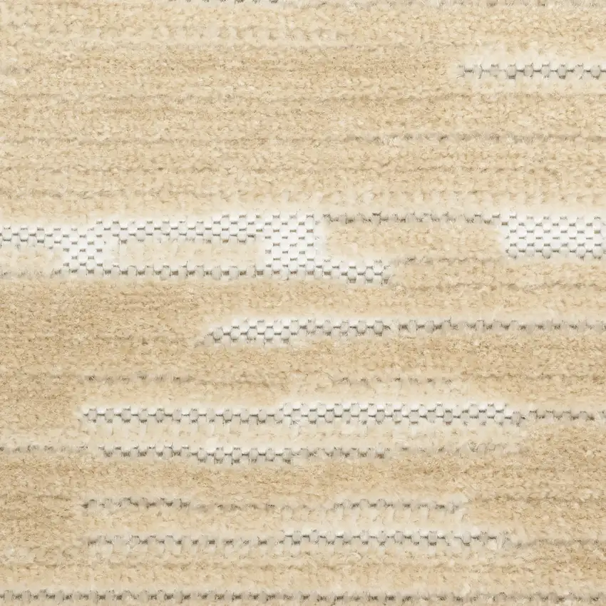 Tan Geometric Area Rug Photo 9