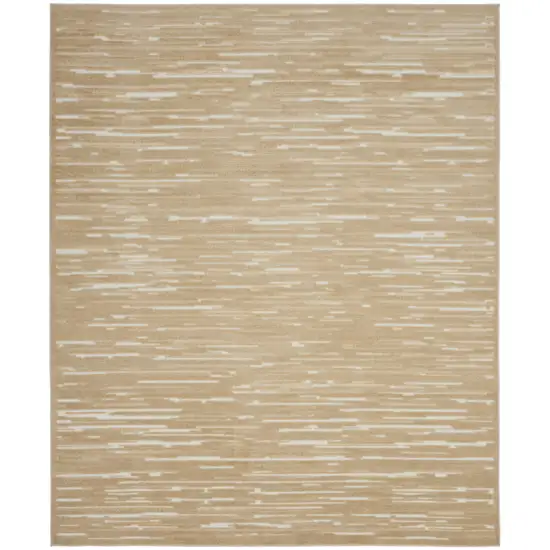Tan Geometric Area Rug Photo 1