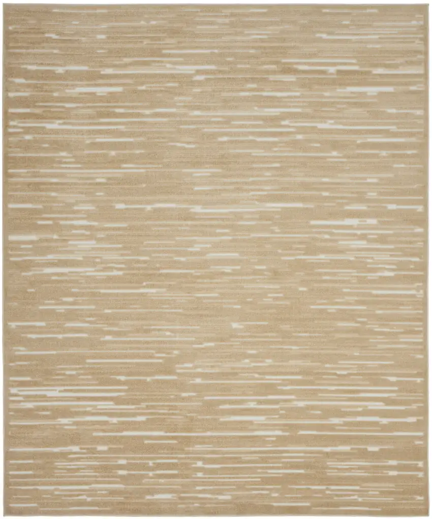Tan Geometric Area Rug Photo 2