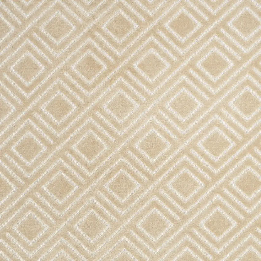 Tan Geometric Area Rug Photo 7