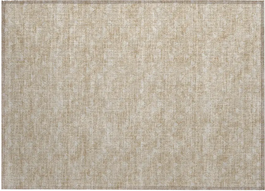 Tan Geometric Washable Non Skid Indoor Outdoor Area Rug Photo 2
