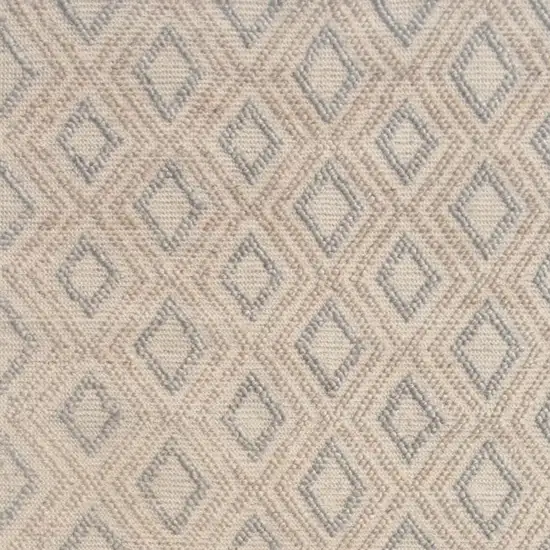 Natural Geometric Handmade Area Rug Photo 4