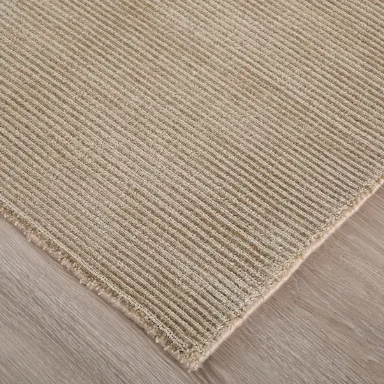 Tan Hand Woven Area Rug Photo 7
