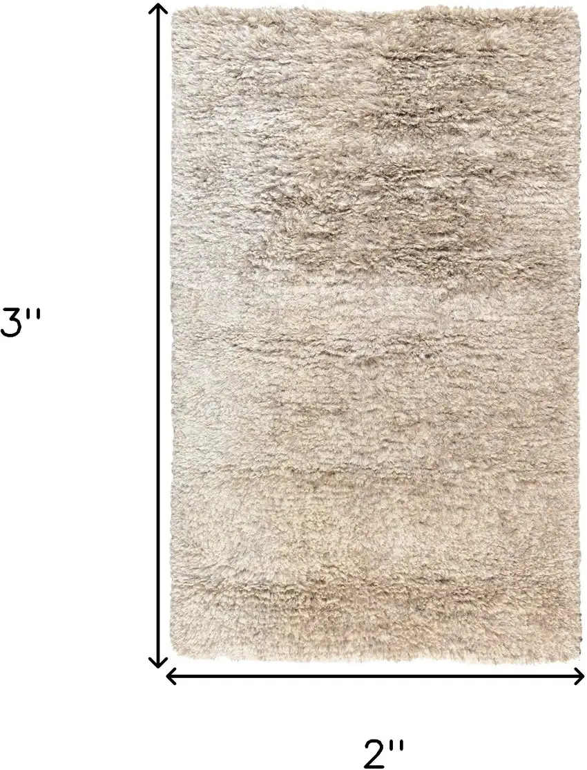 Tan Hand Woven Area Rug Photo 7
