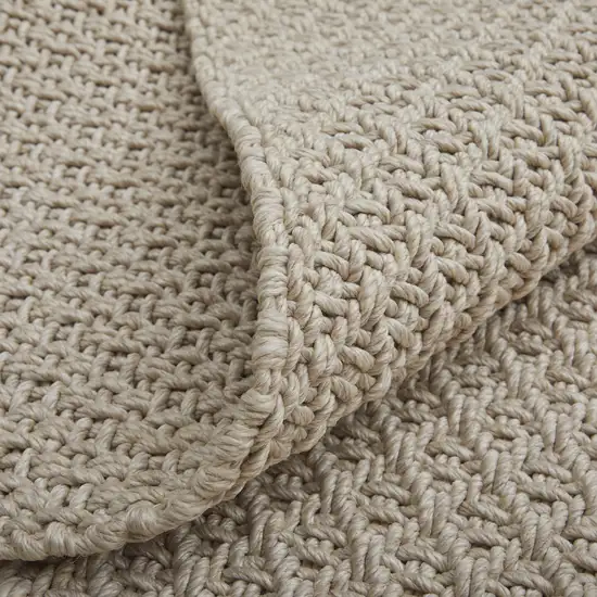 Tan Hand Woven Area Rug Photo 6
