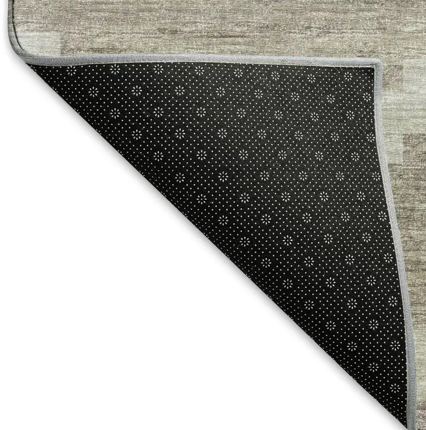 Tan Ivory And Beige Tribal Washable Area Rug With UV Protection Photo 3