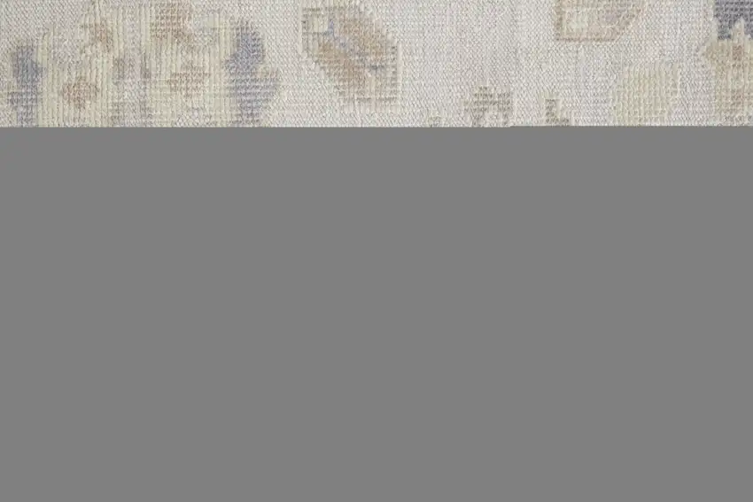 Tan Ivory And Orange Floral Hand Knotted Stain Resistant Area Rug Photo 8