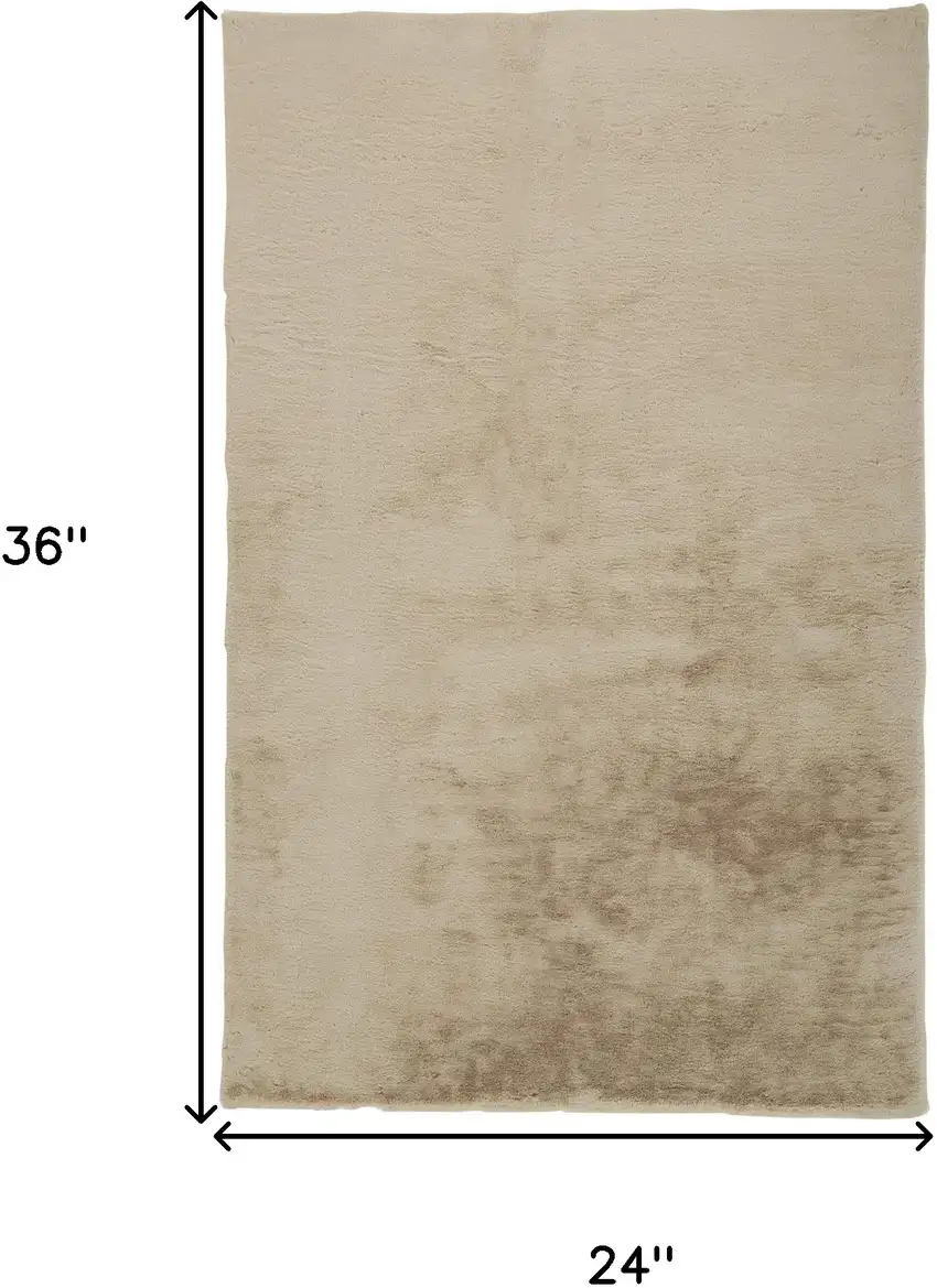 Tan Shag Area Rug Photo 10