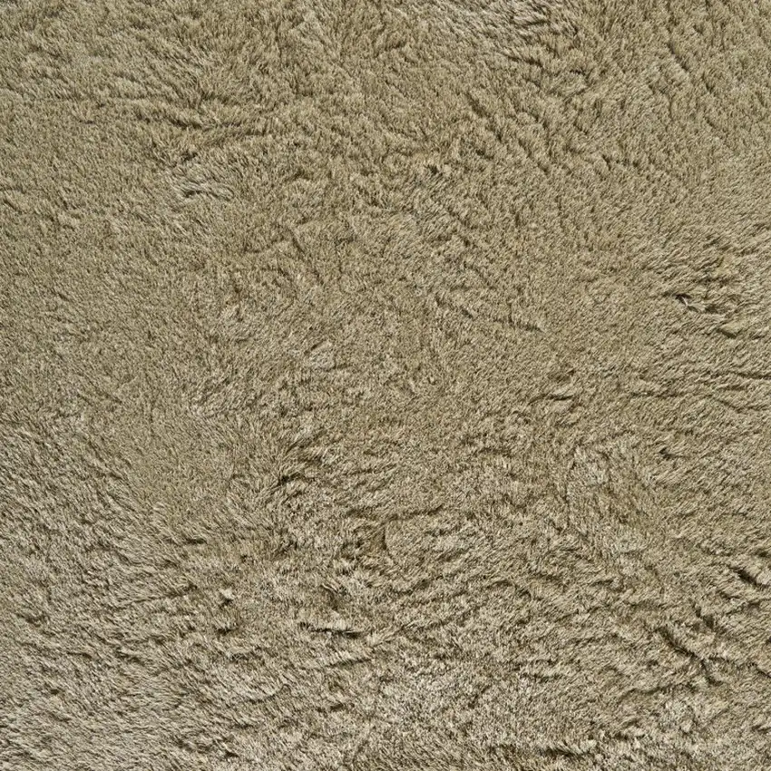 Tan Shag Hand Tufted Area Rug Photo 8