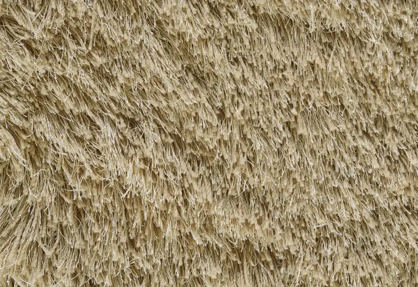 Tan Shag Hand Tufted Area Rug Photo 8