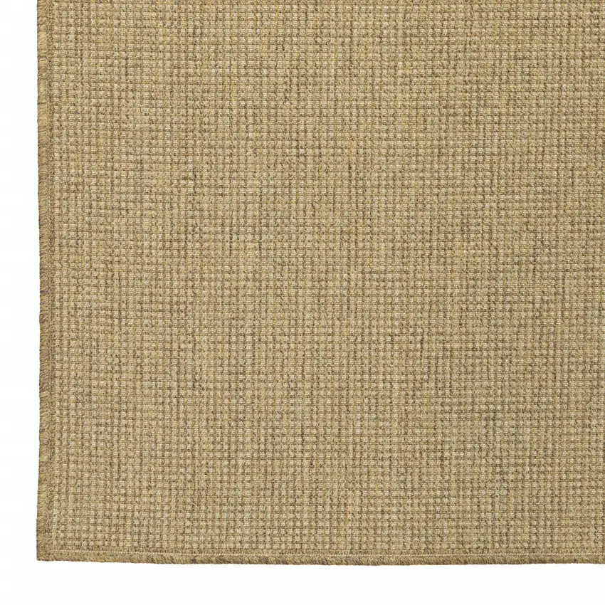 Tan Stain Resistant Indoor Outdoor Area Rug Photo 4