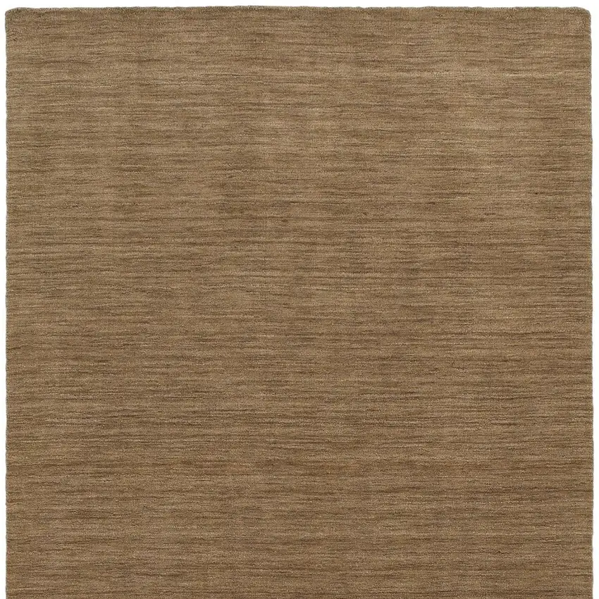 Tan Wool Hand Tufted Area Rug Photo 4